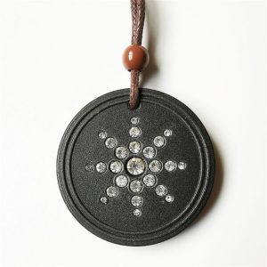 Pendentif pierre de lave