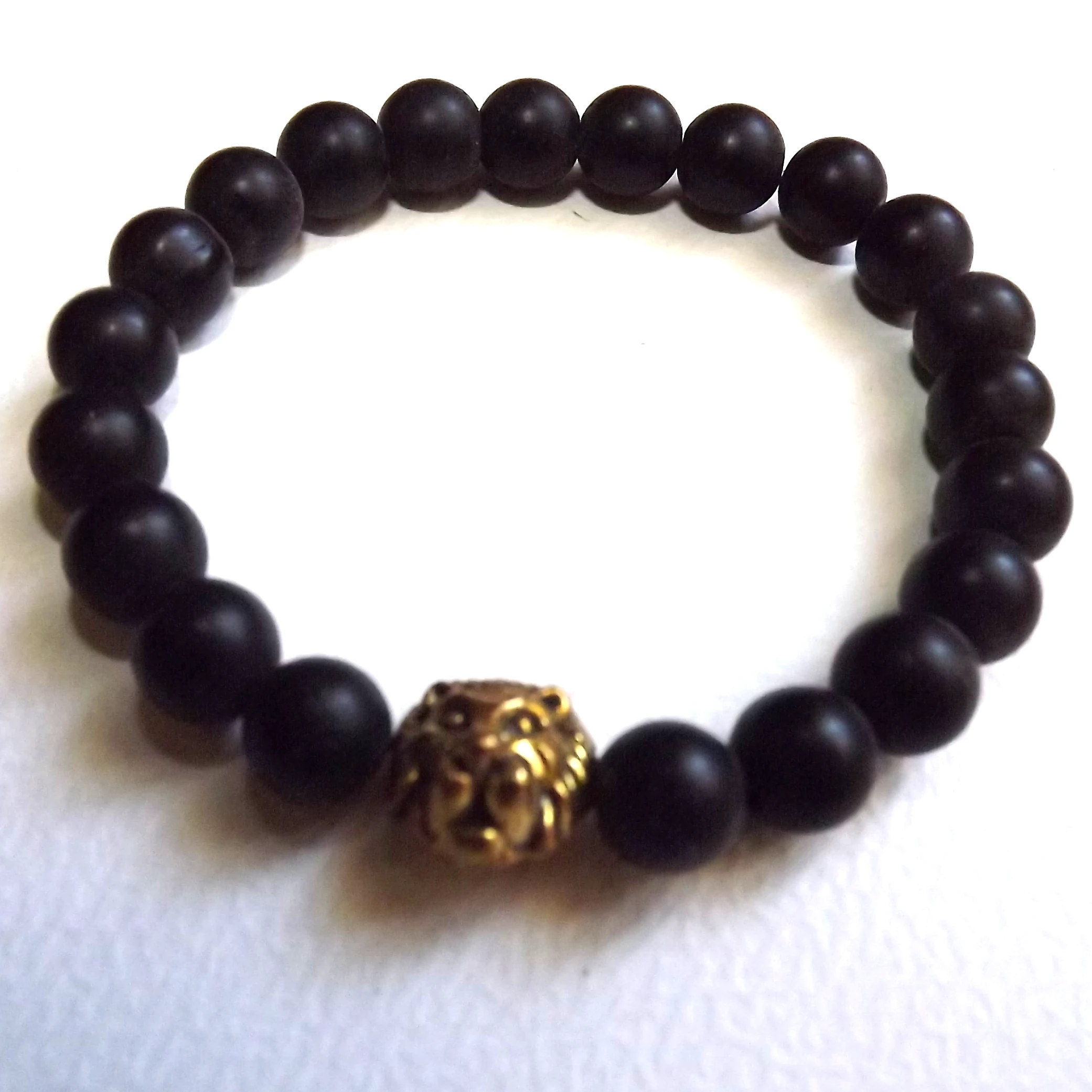 Bracelet obsidienne