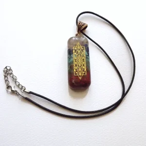 pendentif orgone geometrie sacrée