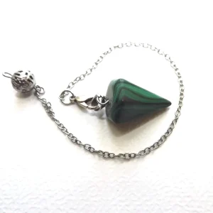 pendule malachite