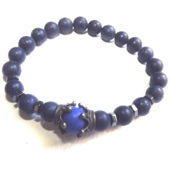 bracelet lapis lazuli naturel